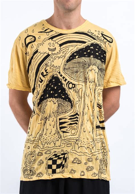 givenchy mushroom shirt|Men's Designer T.